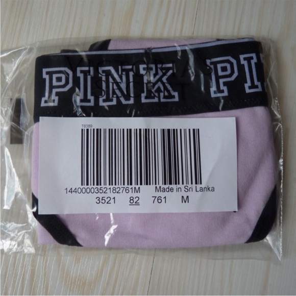 New Victoria’s Secret PINK Logo Hipster Panties - Medium - Picture 2 of 2